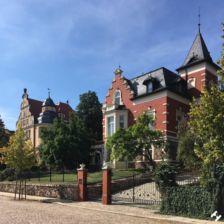 Prächtige Villen in der Lindenstraße unter Denkmalschutz