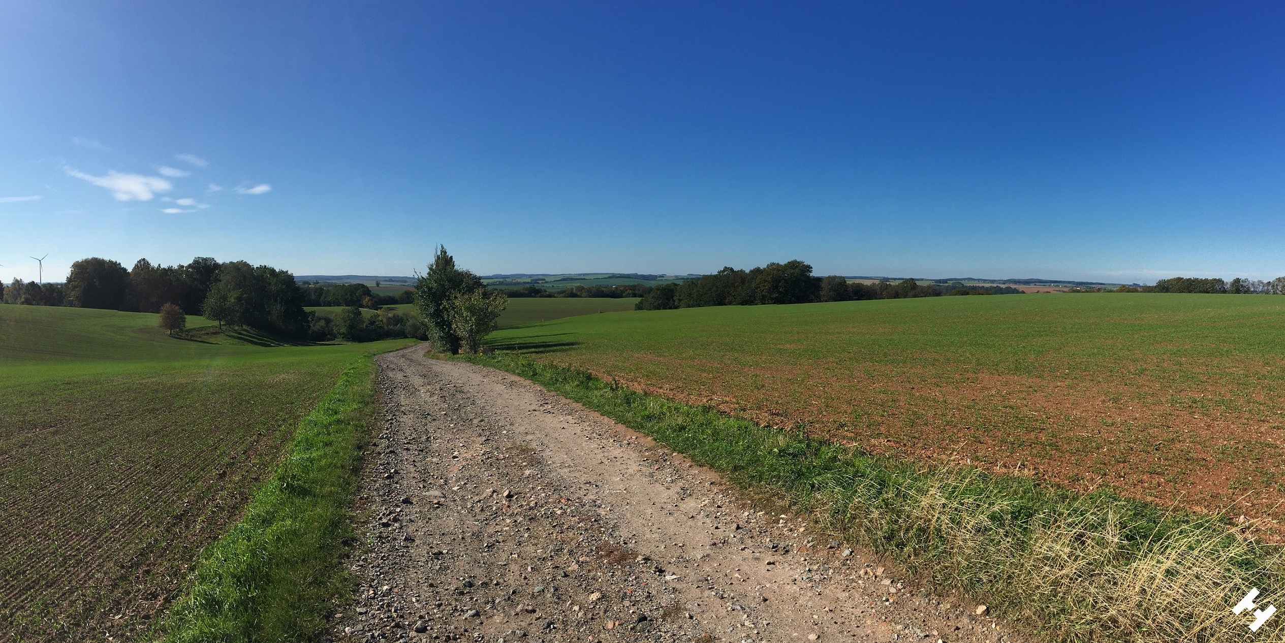 Wirtschaftsweg bei Lauterbach zur Kleingartenanlage nähe Harthstraße