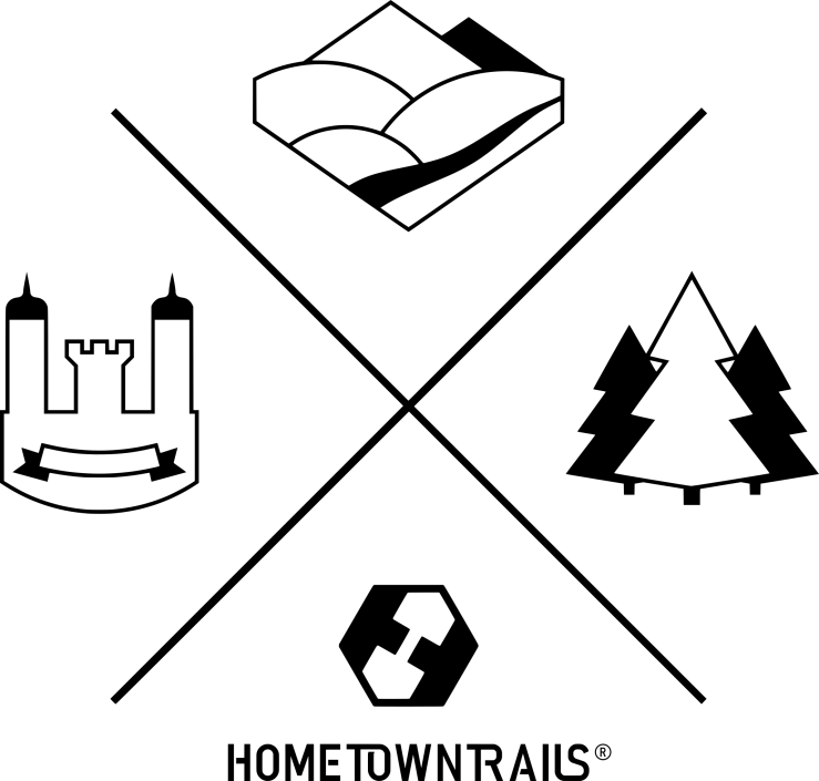 Logo bestehend aus einem X und den Grundgrafiken